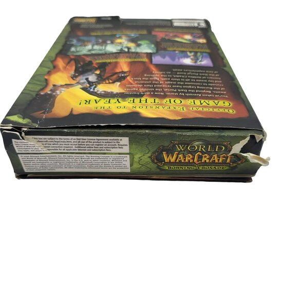 World of Warcraft Burning Crusade Expansion Set Windows 2000 Macintosh PC Game - Picture 11 of 16